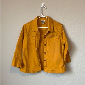 Forearm cut jacket